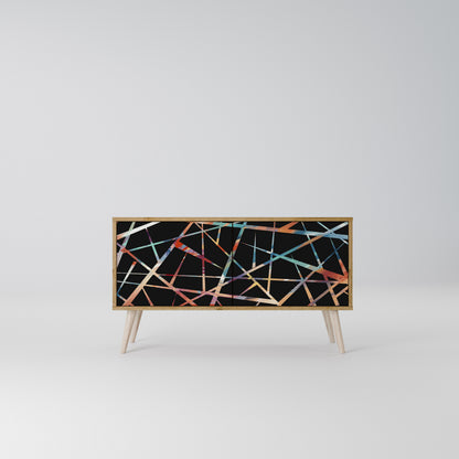 POLYGON VERVE Compact 2-Door TV Cabinet