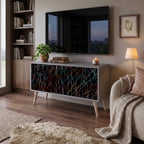 LUMINOUS SNARE Kompaktní dvoudveřový TV stolek