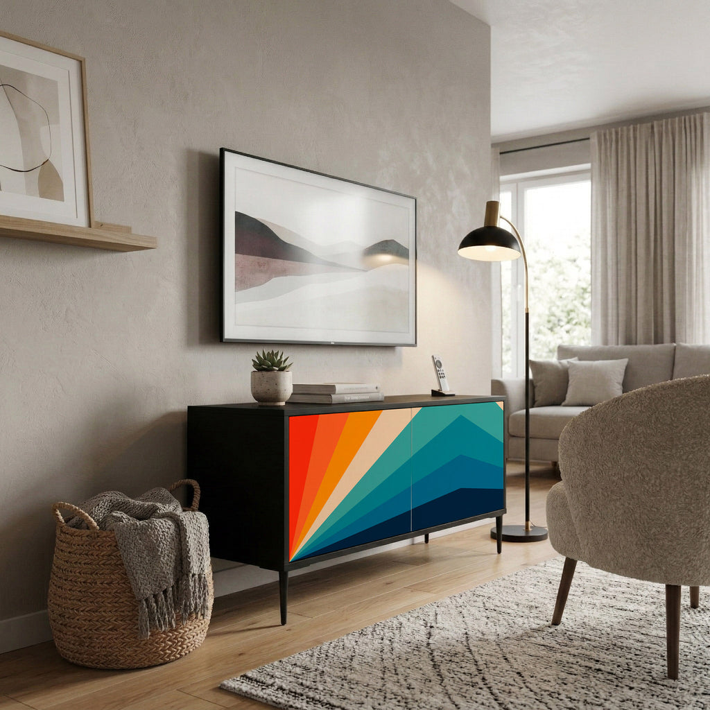 PRISM CONCUSSION Compact 2-Door TV Cabinet