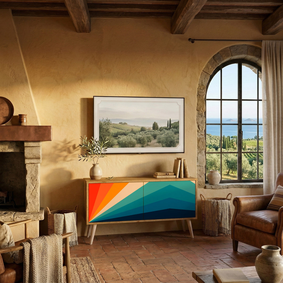 PRISM CONCUSSION Mobile TV Compatto a 2 Ante