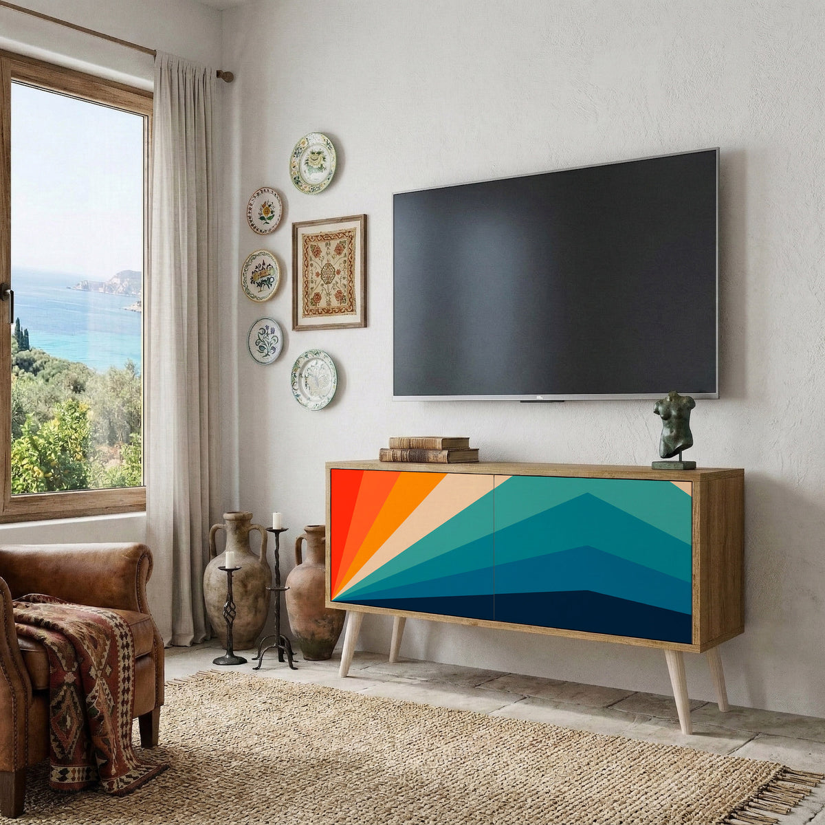 PRISM CONCUSSION Mobile TV Compatto a 2 Ante