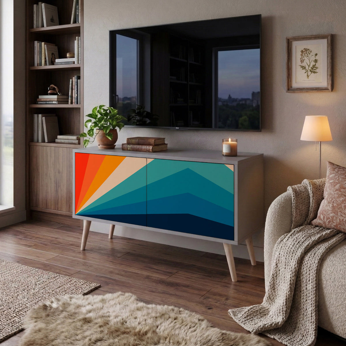 PRISM CONCUSSION Mobile TV Compatto a 2 Ante