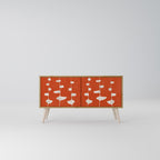 COURAGE MOLD Συμπαγές έπιπλο τηλεόρασης 2-θυρών