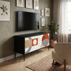CIRCLE RHYTM Compact 2-Door TV Cabinet