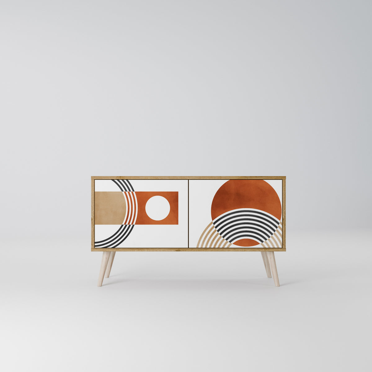 CIRCLE RHYTM Mobile TV Compatto a 2 Ante