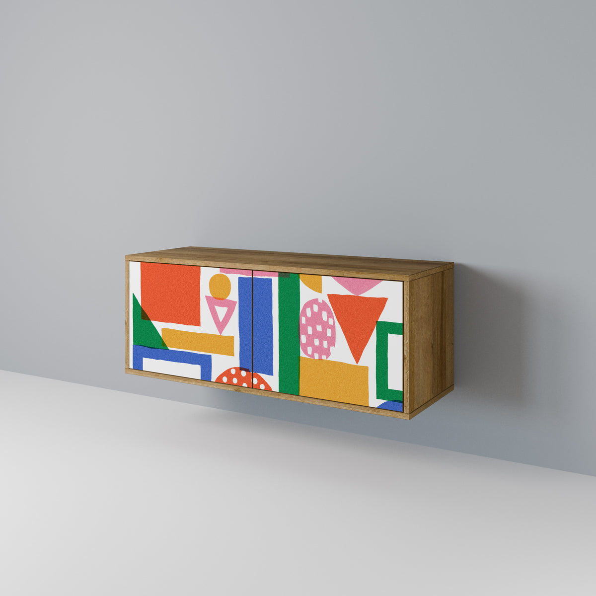 GEOMETRIC GLIMMER Mobile TV Compatto a 2 Ante