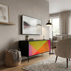VIVID GEOMETRY Mobile TV Compatto a 2 Ante