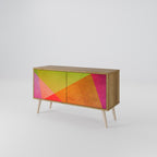 VIVID GEOMETRY Compact 2-Door TV Cabinet