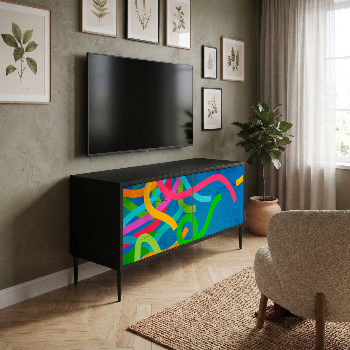 STREAMER TANGLE Mobile TV Compatto a 2 Ante