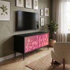 IRREGULAR PINK Mueble de TV Compacto de 2 puertas