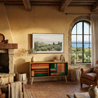 EARTHY FIGURES Συμπαγές έπιπλο τηλεόρασης 2-θυρών