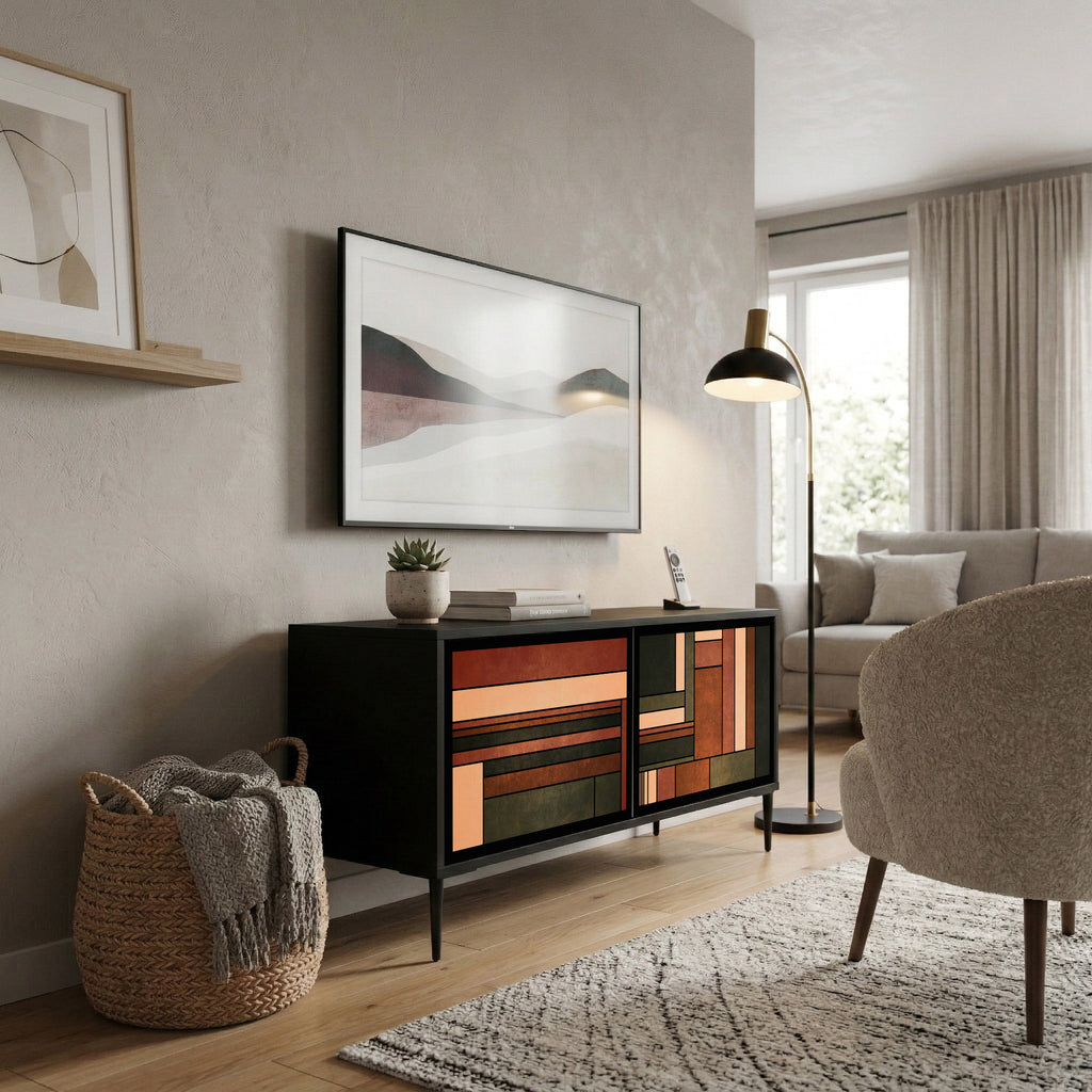 FIGURES OF NATURE Mobile TV Compatto a 2 Ante