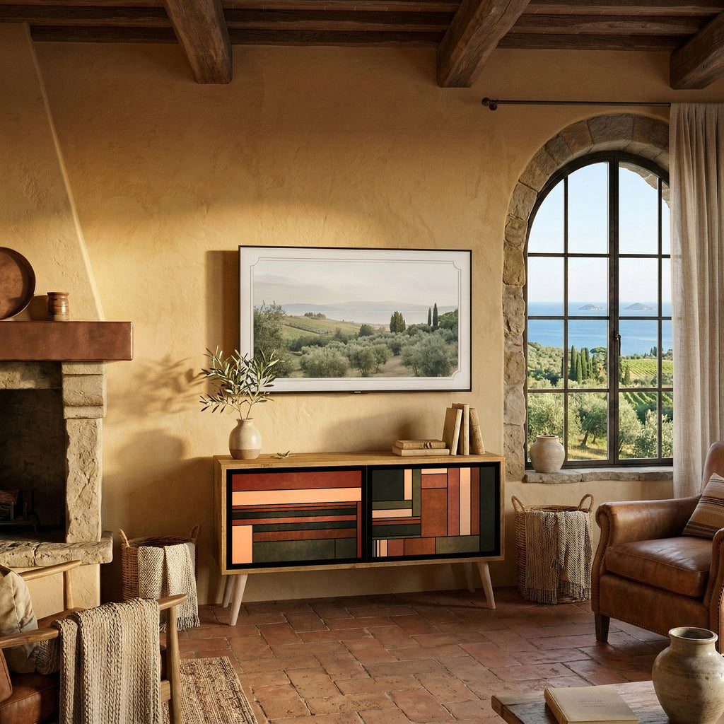 FIGURES OF NATURE Mobile TV Compatto a 2 Ante