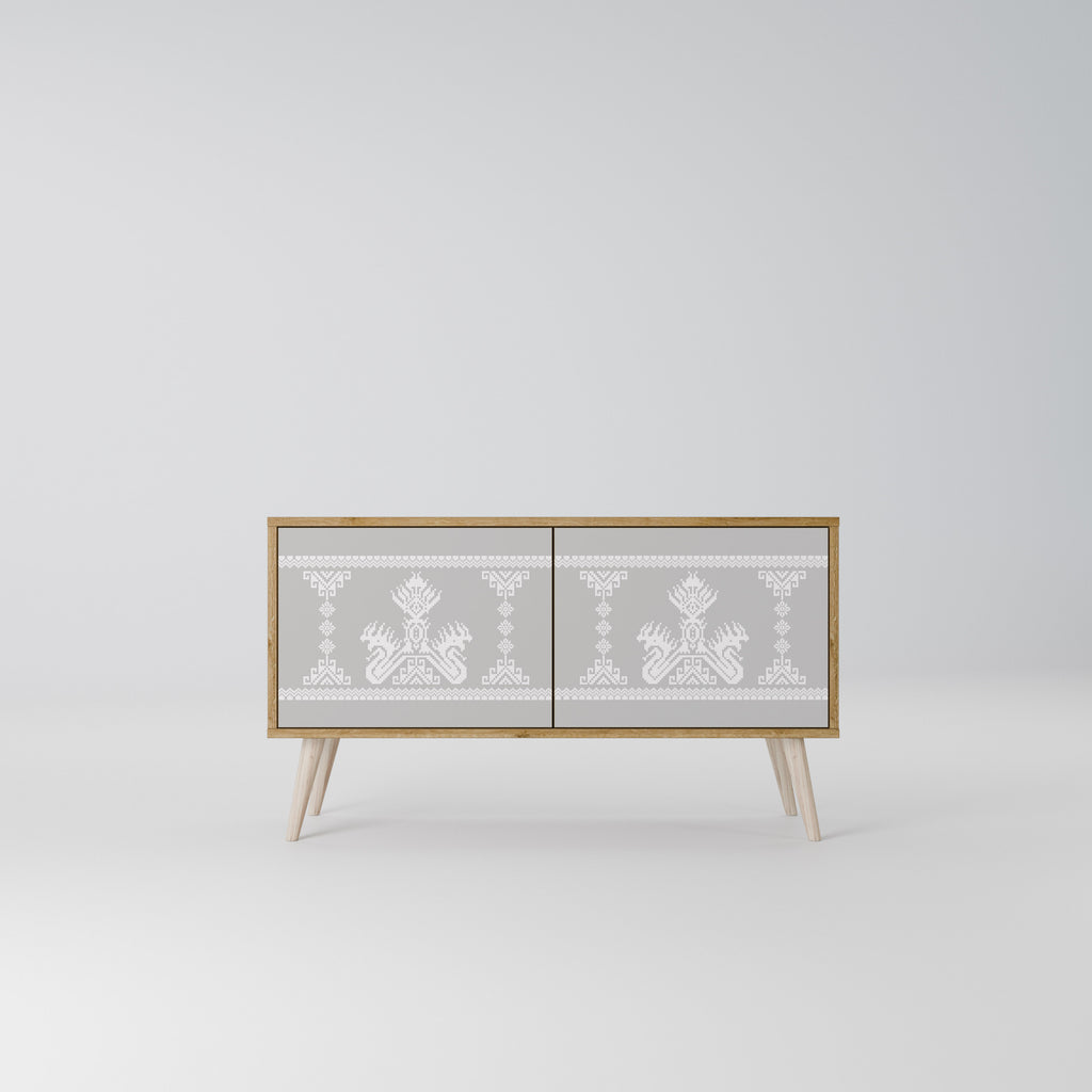 THAI GRAY Mobile TV Compatto a 2 Ante