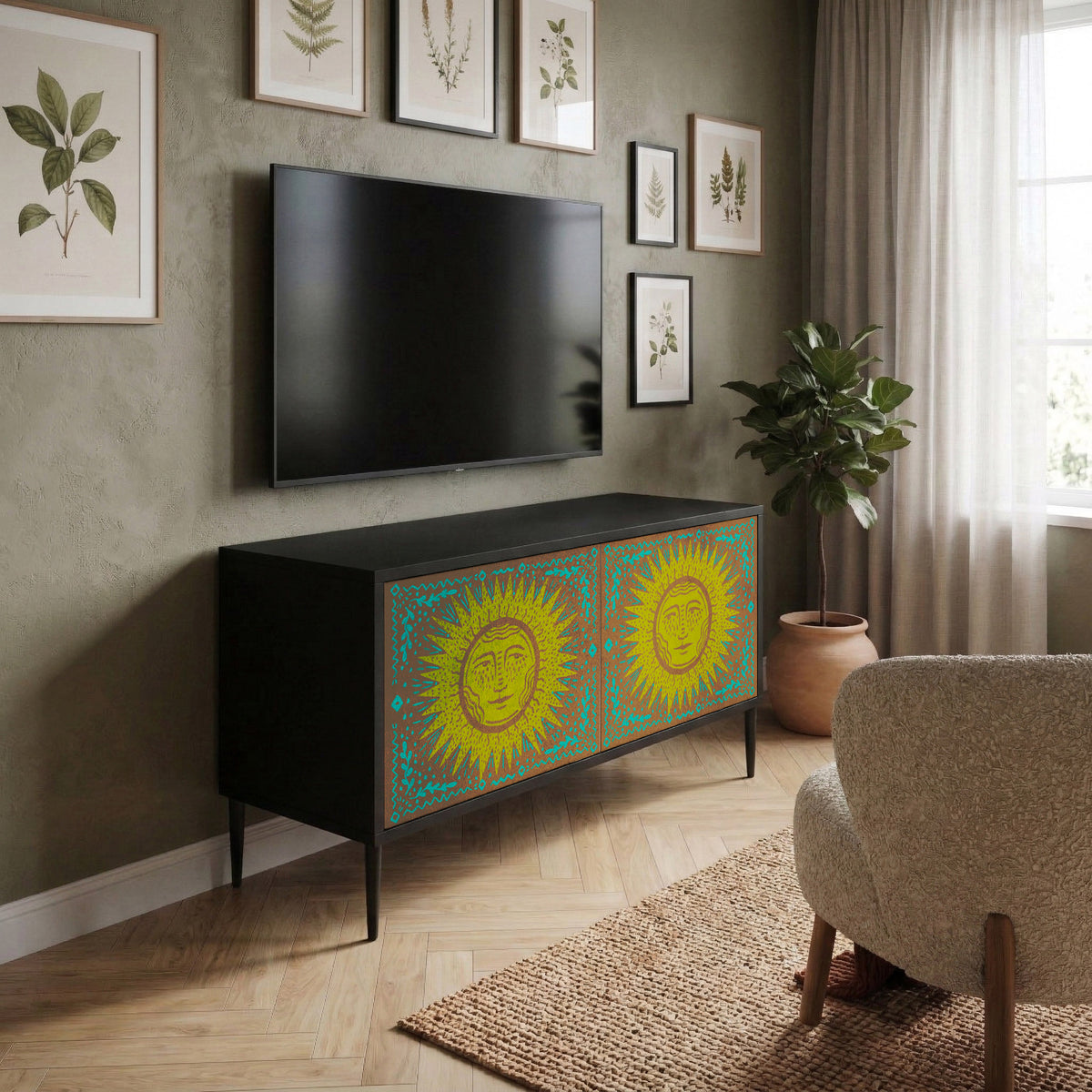 SUNSHINE EULOGY Mobile TV Compatto a 2 Ante