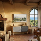 POLYGON ILLUSION Mobile TV Compatto a 2 Ante