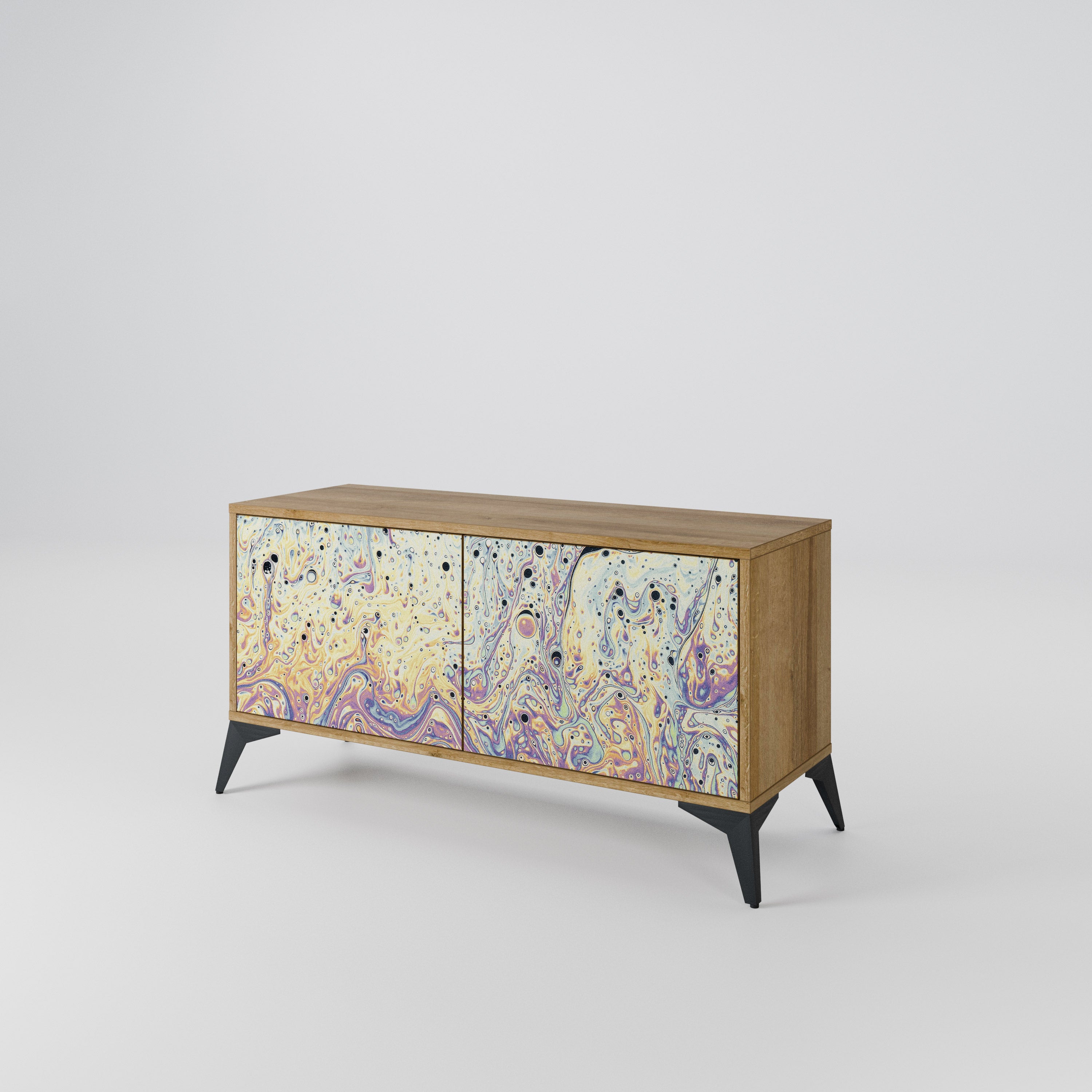 MOSAIC OF COLORS Compact 2-Door TV Cabinet