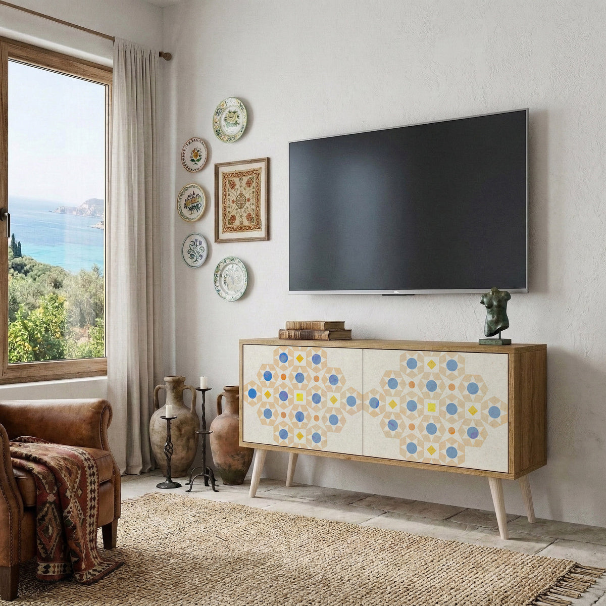 PATTERNED PRISM Mobile TV Compatto a 2 Ante