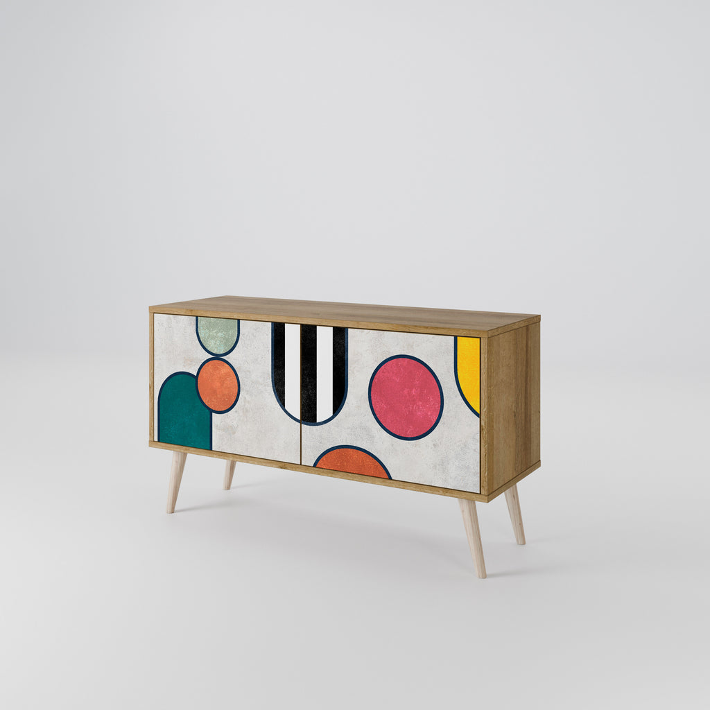 COOL STORY Kompaktní dvoudveřový TV stolek