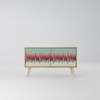 CHROMA CONTOURS Mobile TV Compatto a 2 Ante