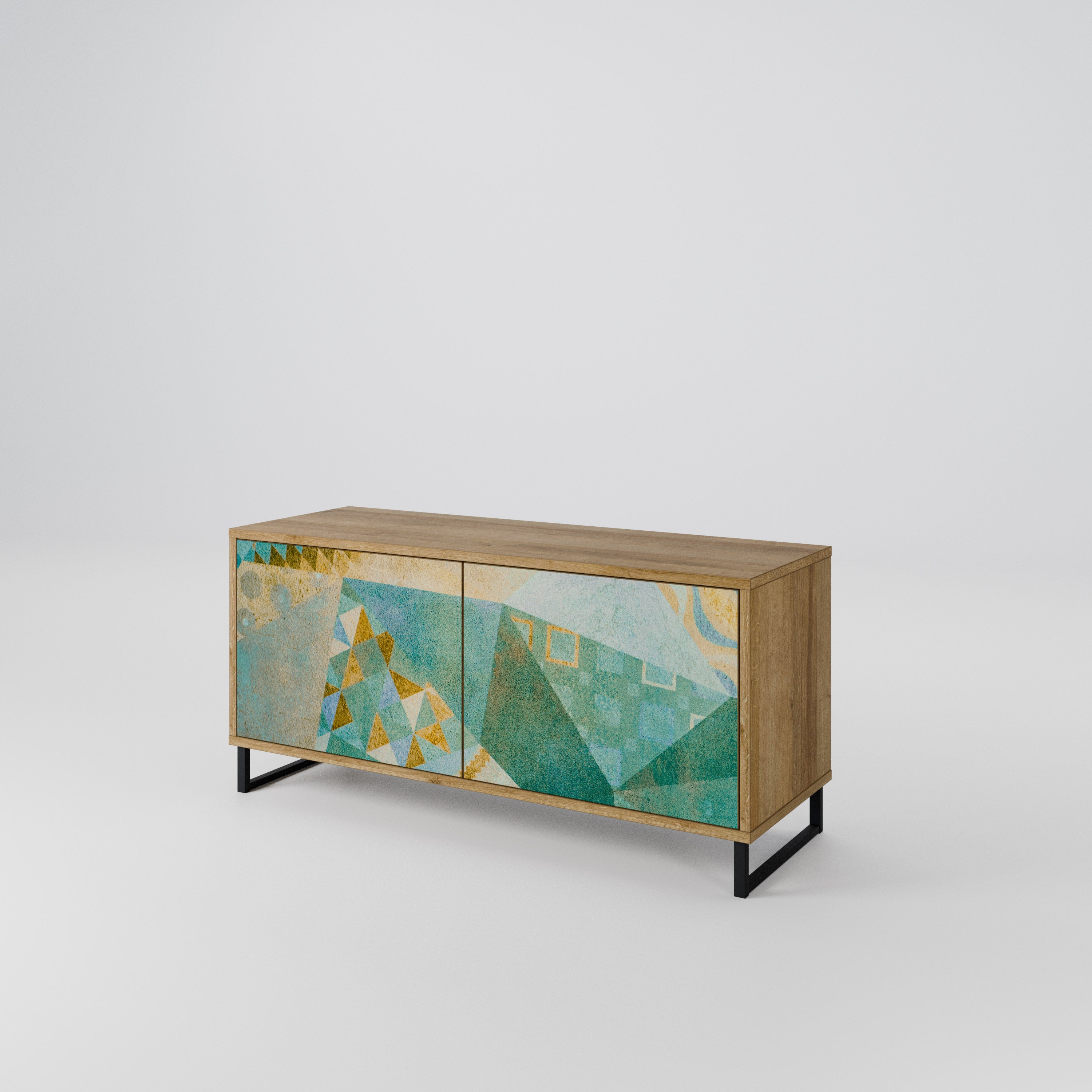 SPECTRUM SPLENDOR Compact 2-Door TV Cabinet