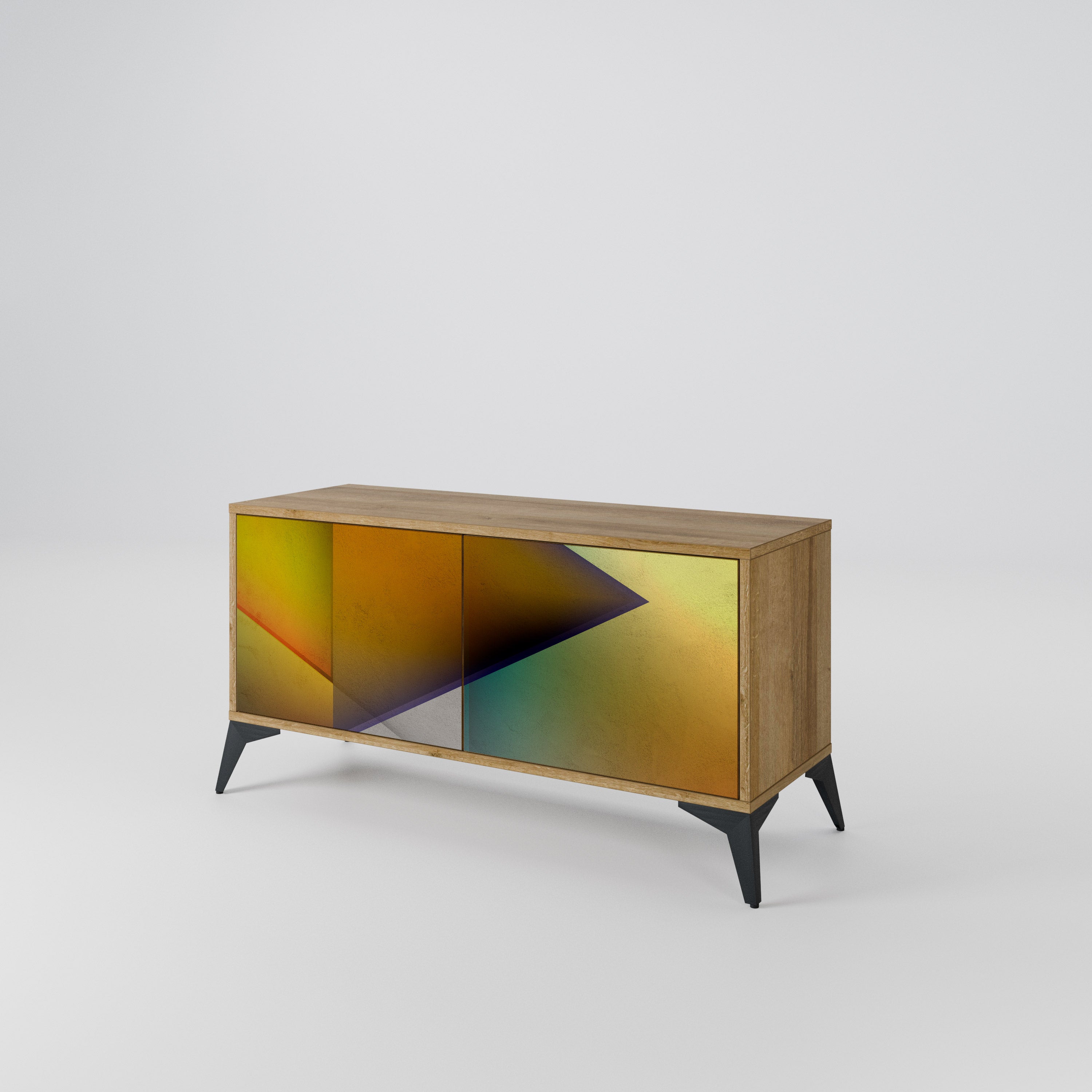 PIERCING SHARPNESS Móvel de TV Compacto de 2 Portas