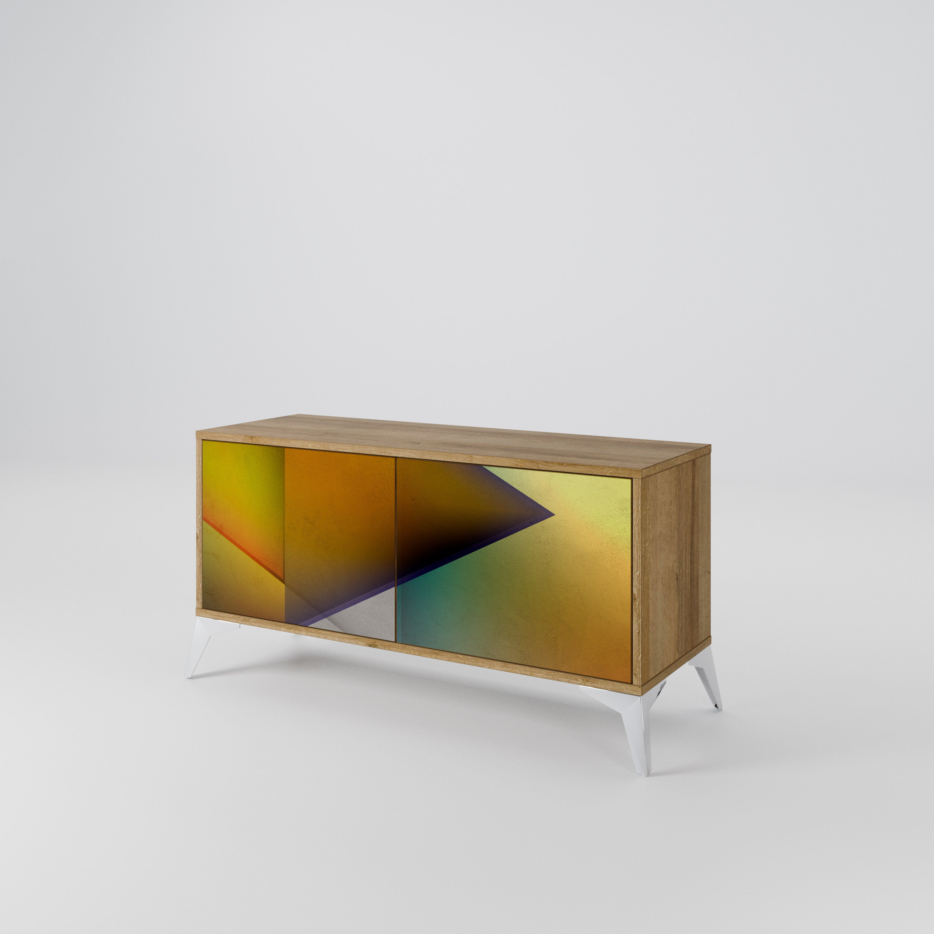 PIERCING SHARPNESS Móvel de TV Compacto de 2 Portas