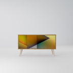 PIERCING SHARPNESS Móvel de TV Compacto de 2 Portas