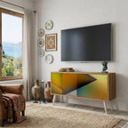 PIERCING SHARPNESS Móvel de TV Compacto de 2 Portas