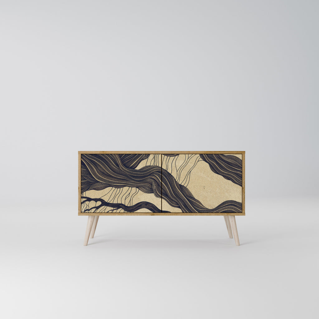 UNIFIED FRAGMENTS Mobile TV Compatto a 2 Ante