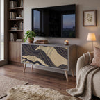 UNIFIED FRAGMENTS Mobile TV Compatto a 2 Ante