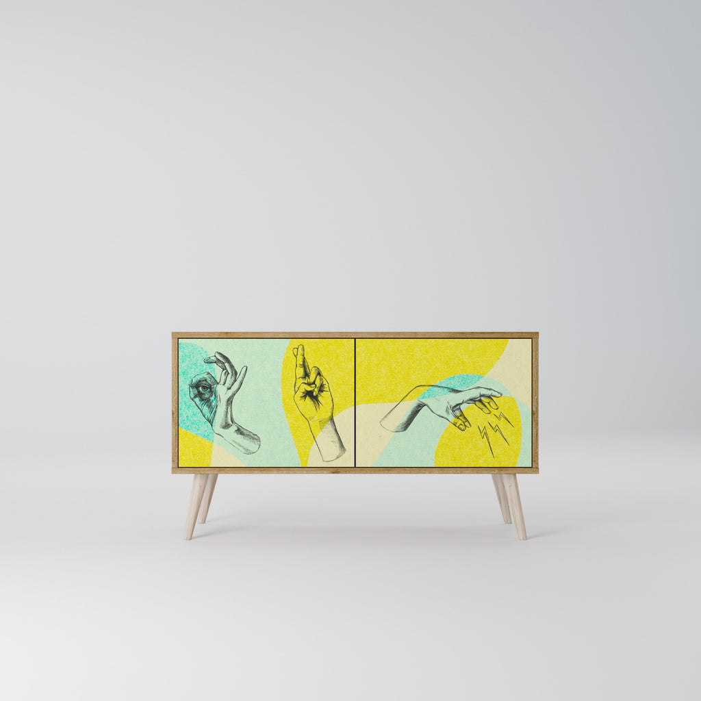 BODY LANGUAGE Mobile TV Compatto a 2 Ante