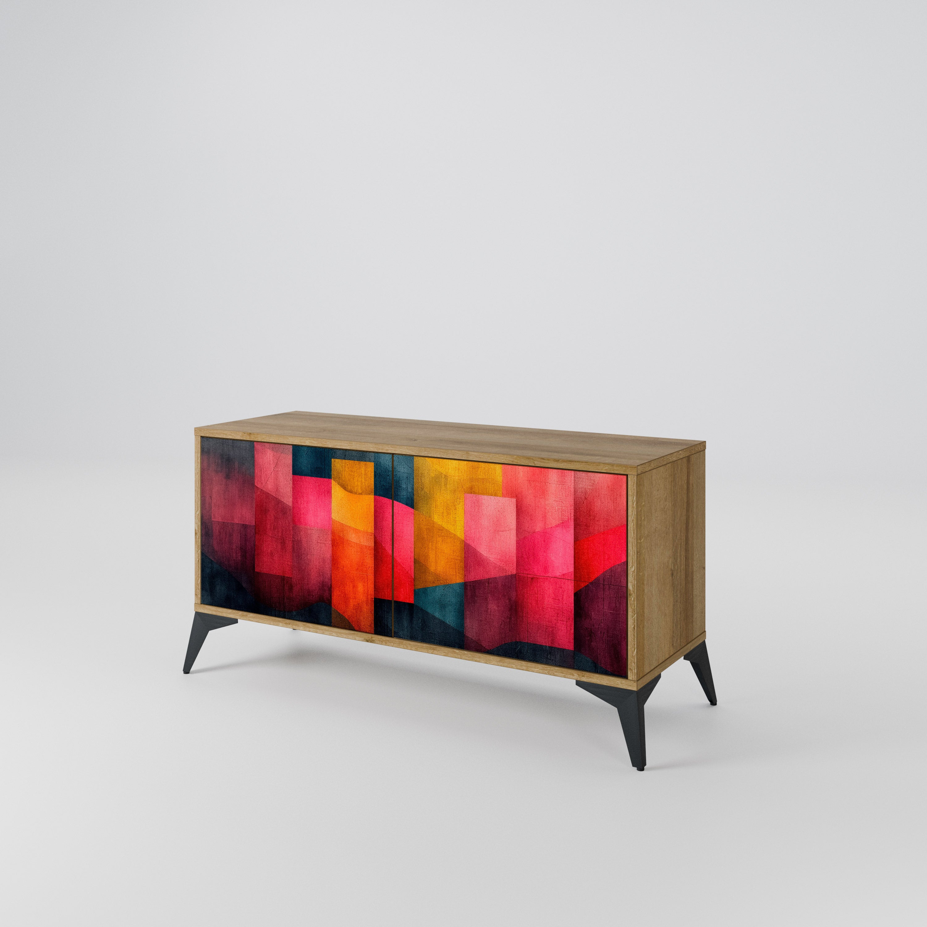 COLORFUL SOUNDS Compact 2-Door TV Cabinet