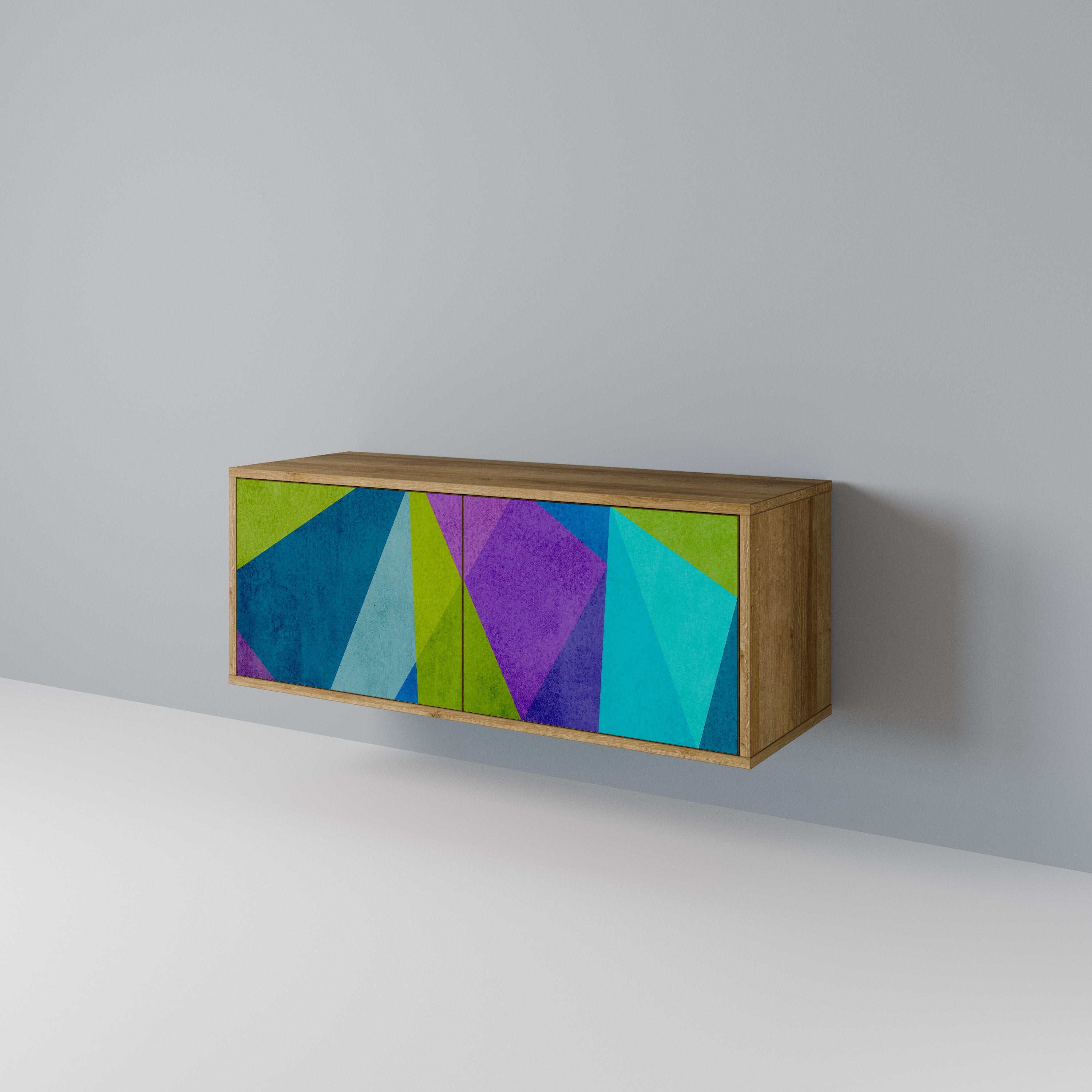 COLD SHOWCASE Mueble de TV Compacto de 2 puertas