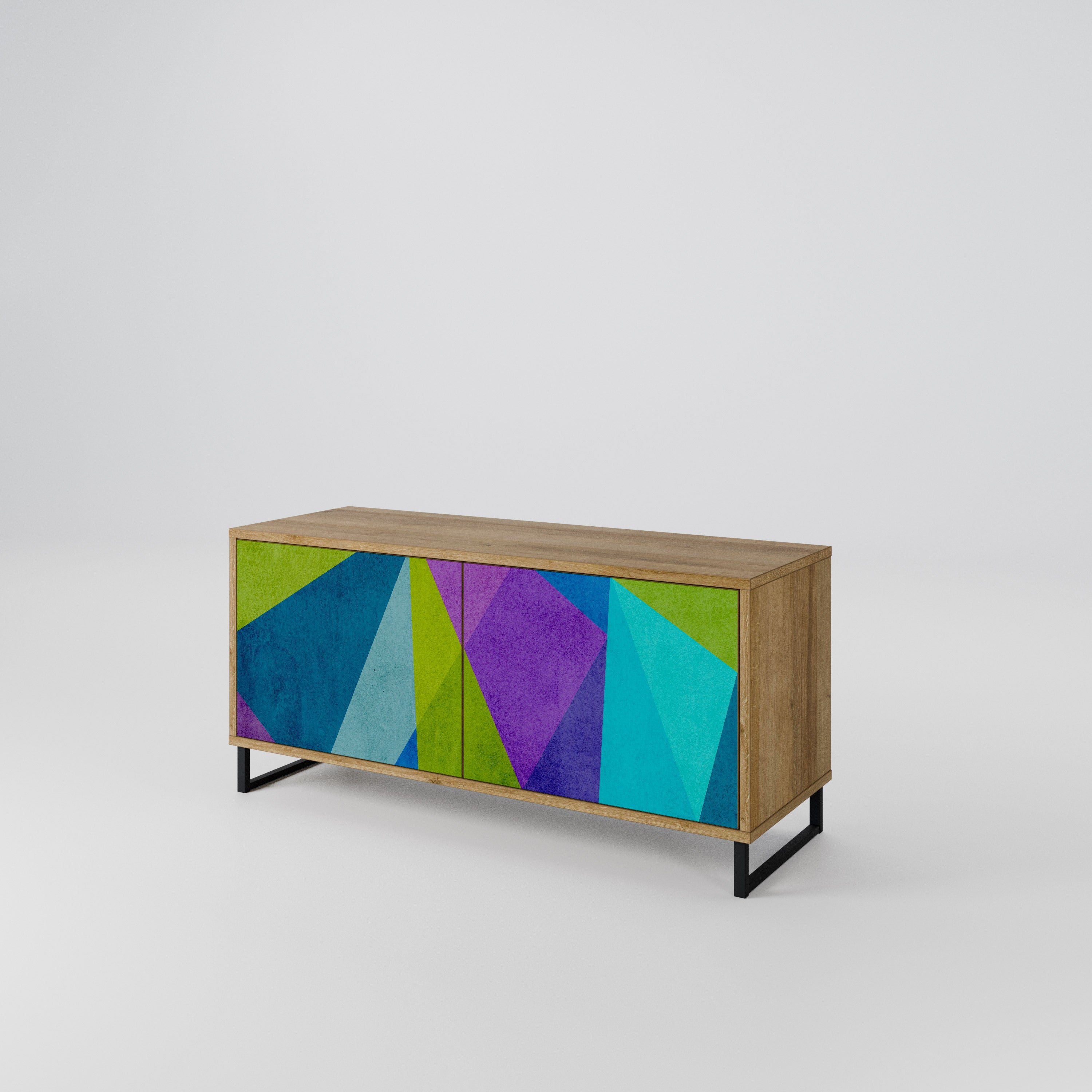 COLD SHOWCASE Mueble de TV Compacto de 2 puertas