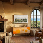 ORANGE ARRANGEMENT Mobile TV Compatto a 2 Ante