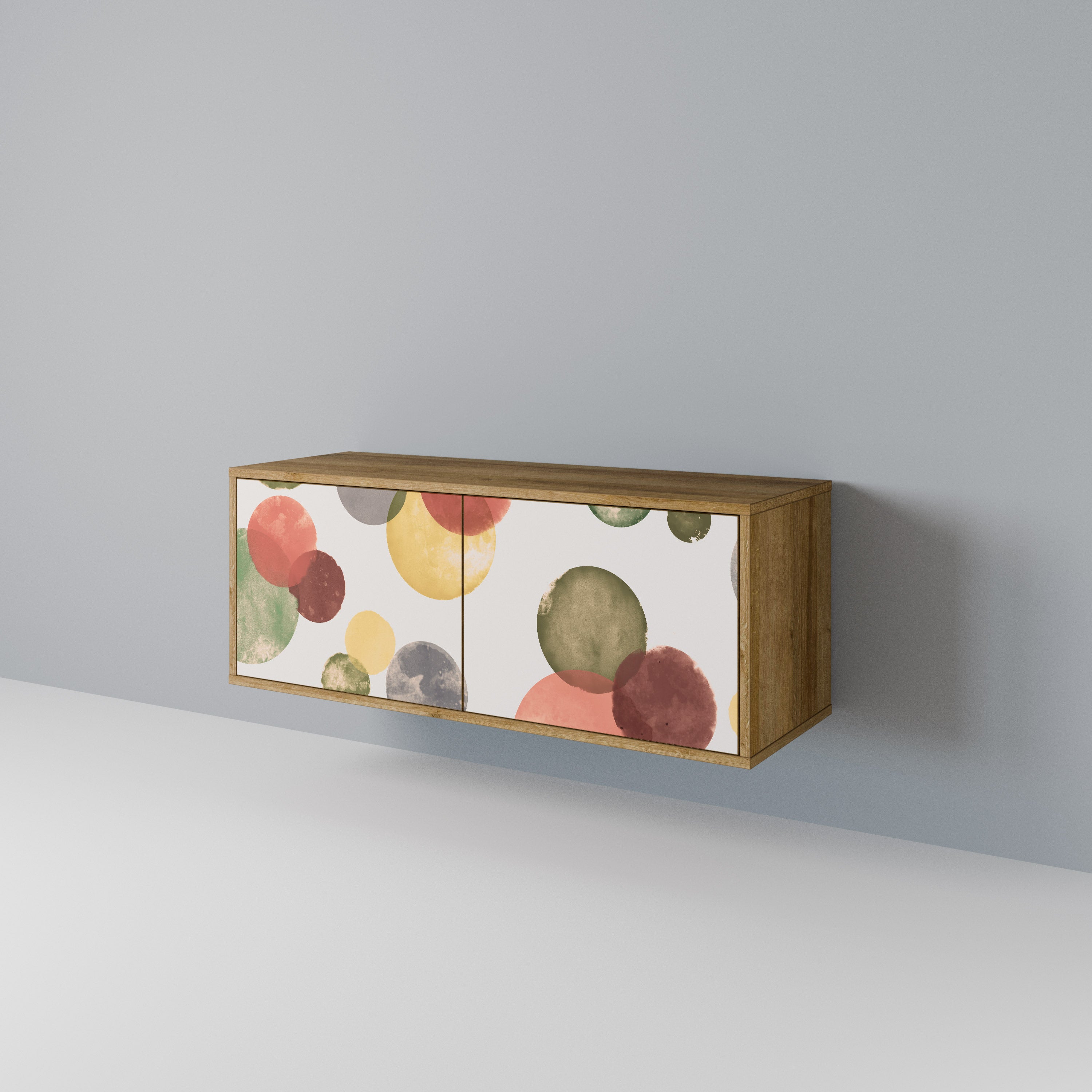 FLEETING HAPPINESS Mueble de TV Compacto de 2 puertas