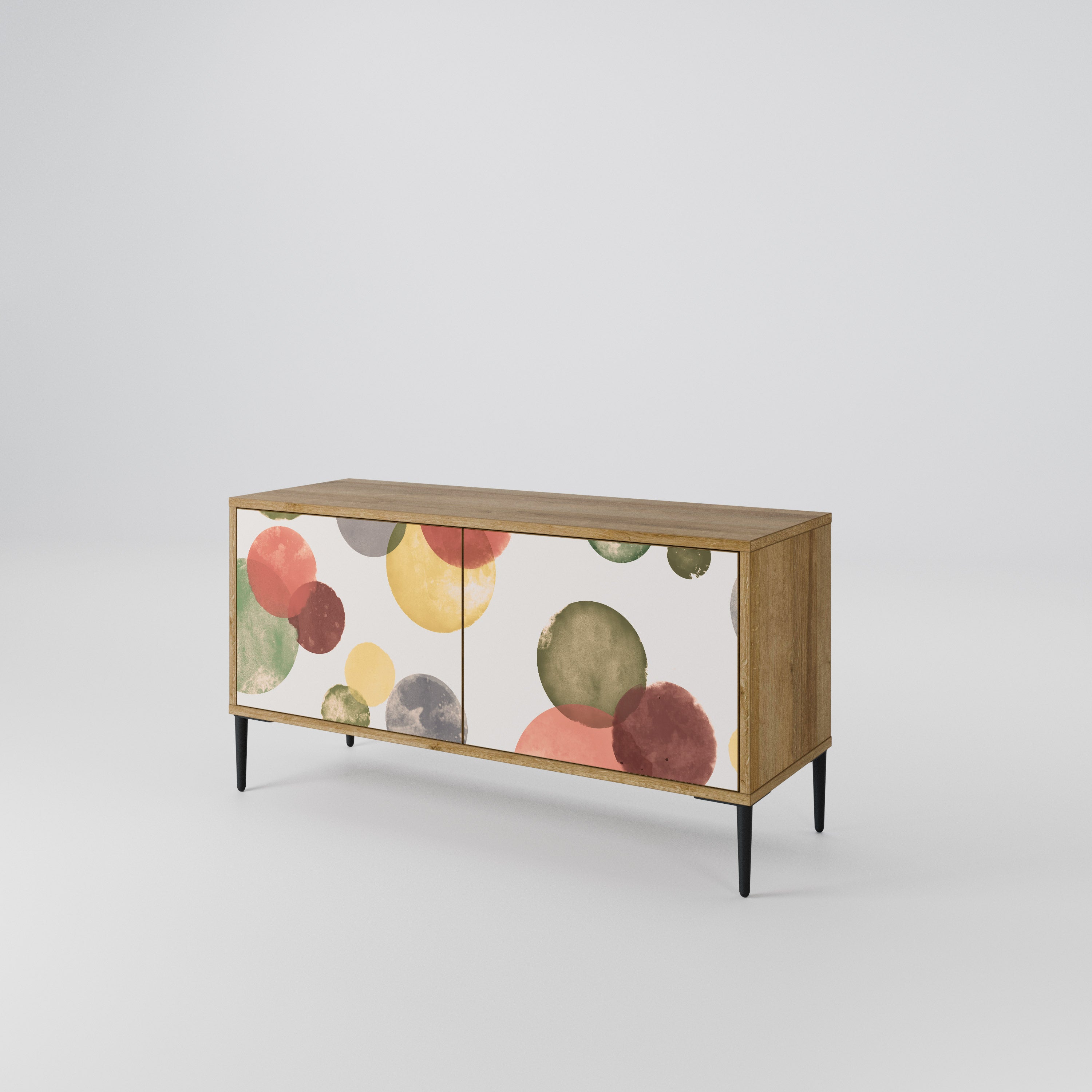 FLEETING HAPPINESS Mueble de TV Compacto de 2 puertas