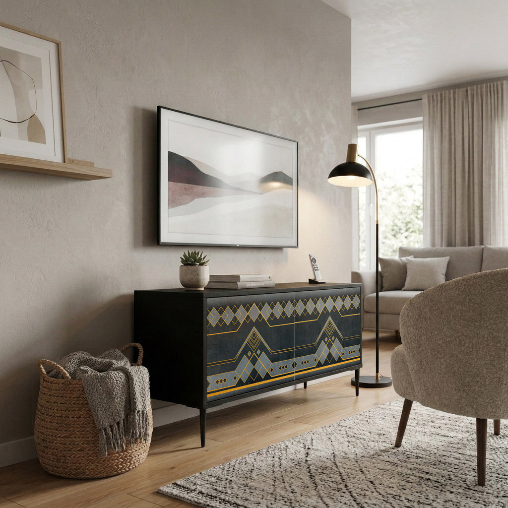 ROYAL ORDINARINESS Mobile TV Compatto a 2 Ante