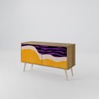 INDEPENDENT BORDER Mueble de TV Compacto de 2 puertas