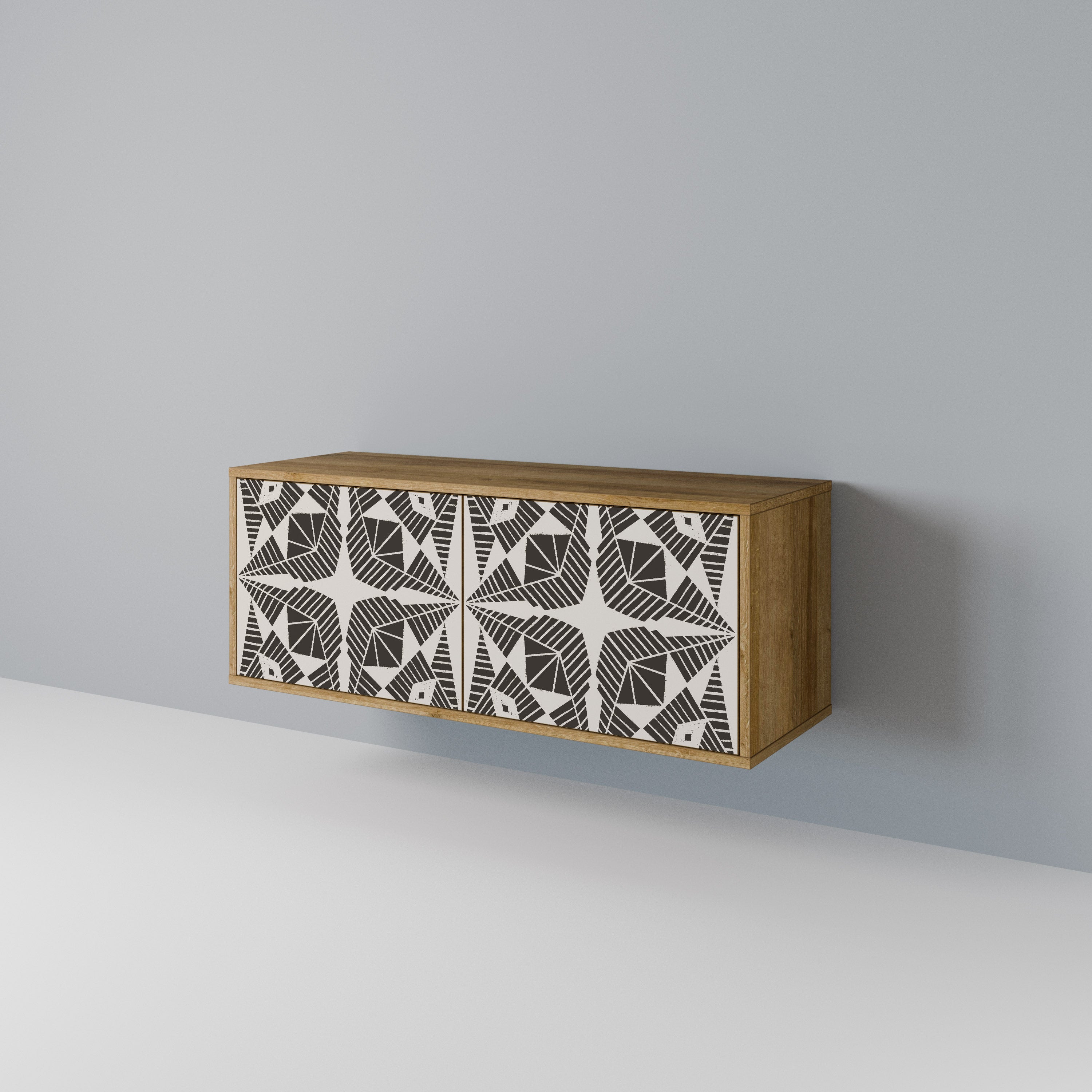 MONOCHROME NEXUS Kompaktní dvoudveřový TV stolek