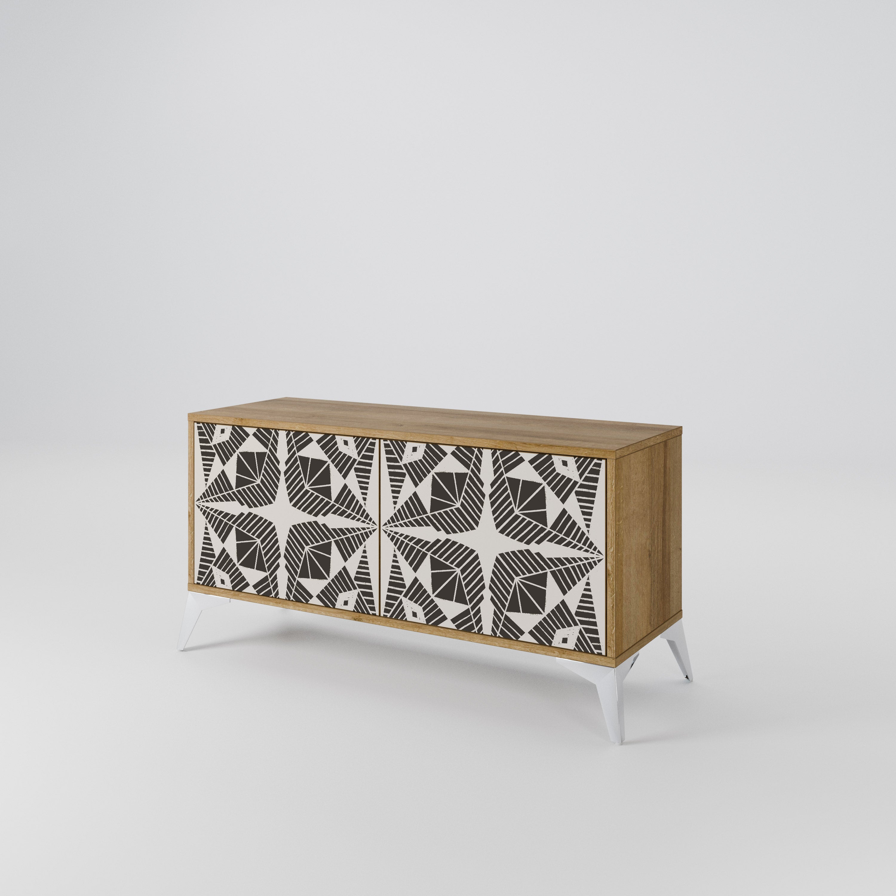 MONOCHROME NEXUS Kompaktní dvoudveřový TV stolek