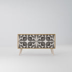 MONOCHROME NEXUS Kompaktní dvoudveřový TV stolek