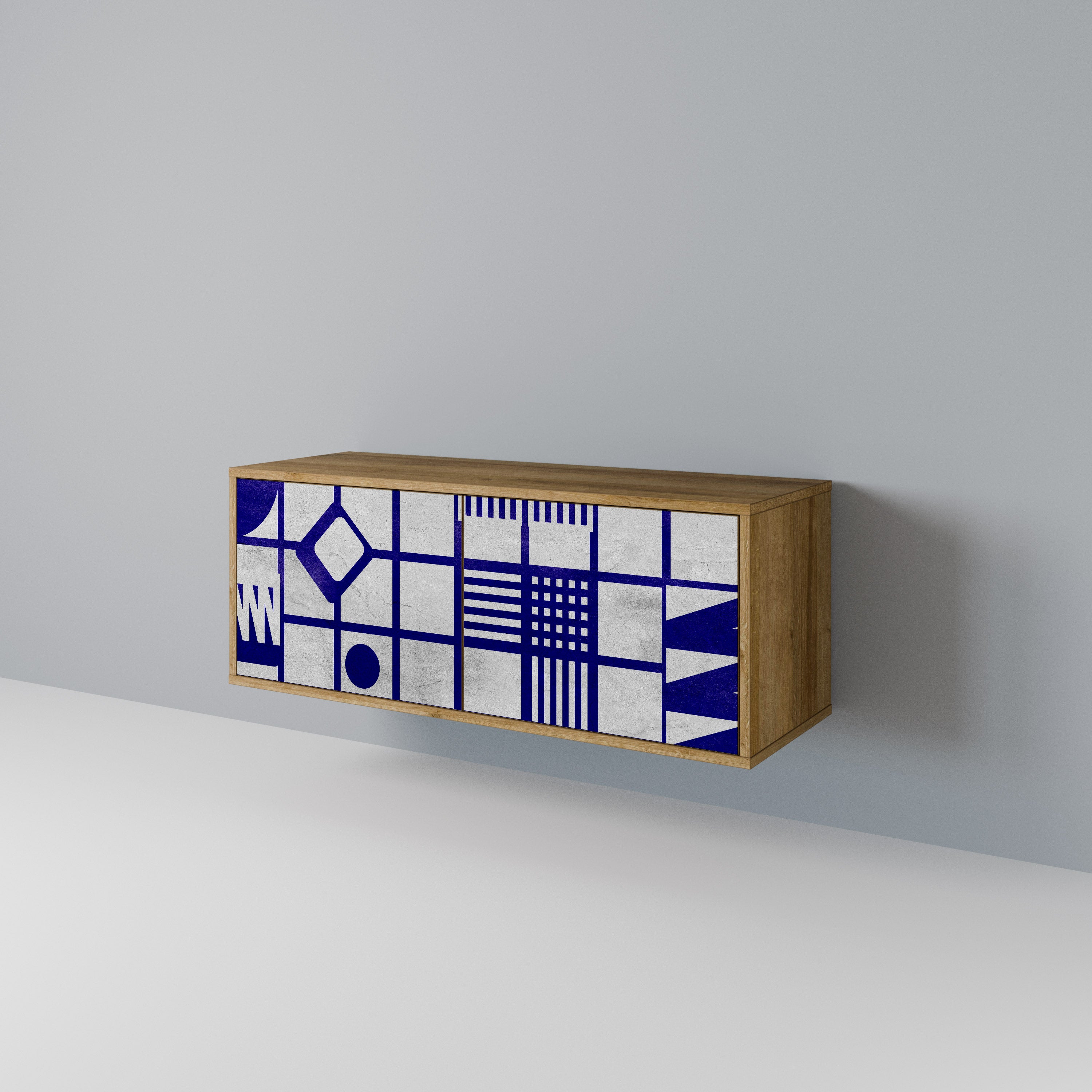 THE RIGHT PLACES Kompaktní dvoudveřový TV stolek