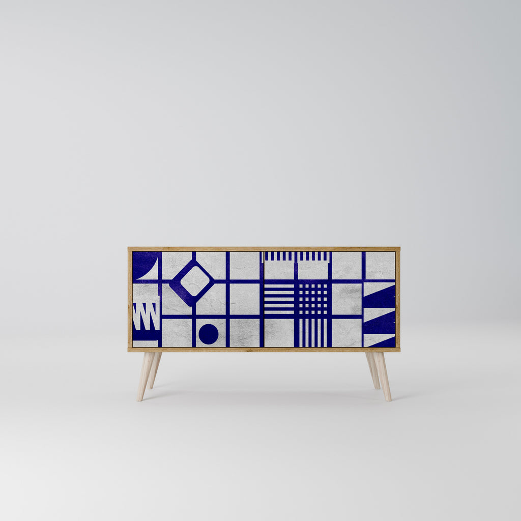 THE RIGHT PLACES Kompaktní dvoudveřový TV stolek