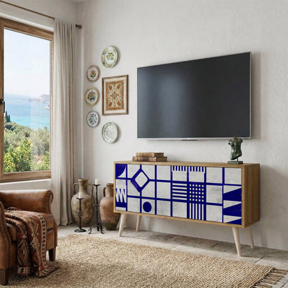 THE RIGHT PLACES Mobile TV Compatto a 2 Ante