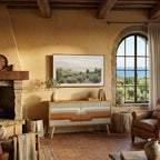 PECULIAR TRAIL Mueble de TV Compacto de 2 puertas