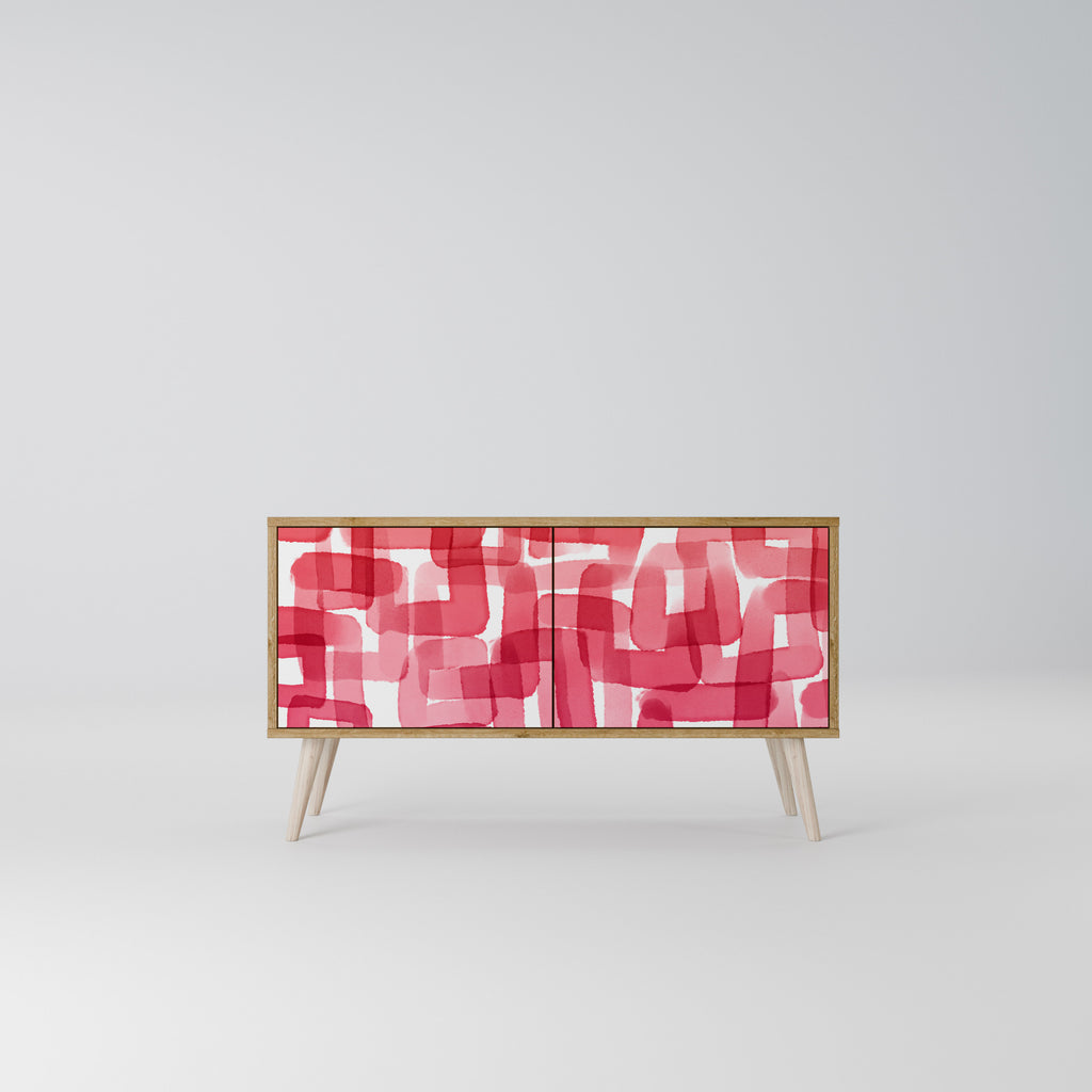 KALEIDOSCOPIC CUBISM Móvel de TV Compacto de 2 Portas