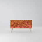 FLOATING THOUGHTS Kompaktní dvoudveřový TV stolek