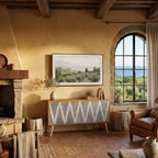 SOLID ZIG ZAG Mobile TV Compatto a 2 Ante